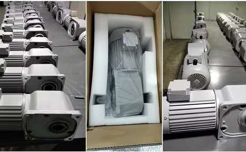 士元准双曲面齿轮直角减速机100W-3700W