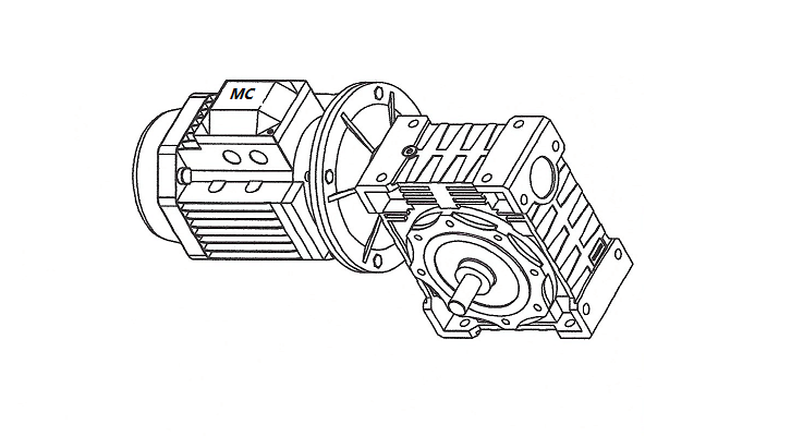 NM苏州迈传RV130-7.5-Y7.5KW-4P蜗轮减速机电机