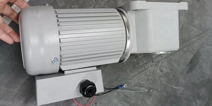 士元SGF25-HL-200W单相直角中空电机-牛体刷减速机